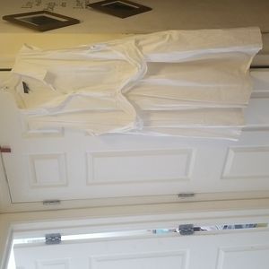 White dress with pockets